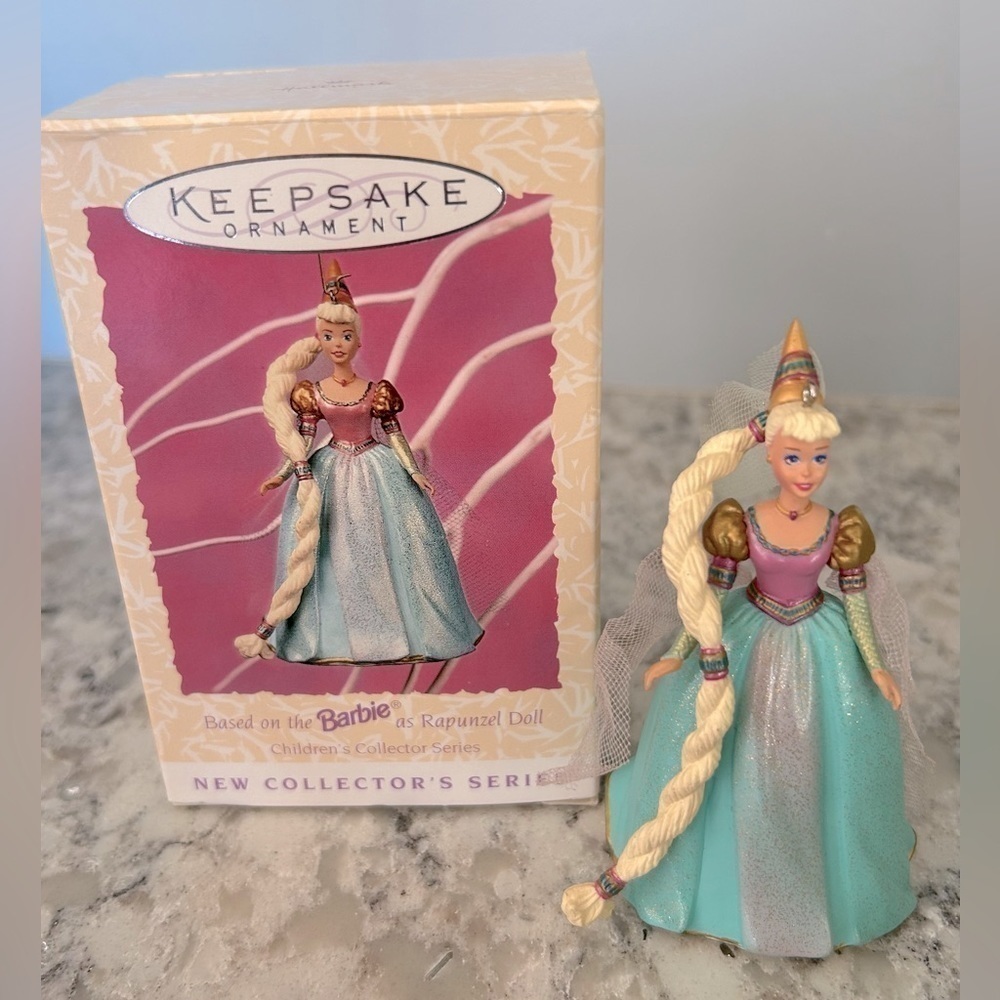 Hallmark Keepsake Barbie as Repunzel Ornament 1997